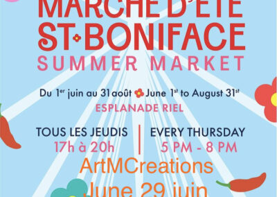 Marché d’été de Saint-Boniface • 29 juin 2023