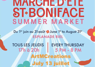 Summer Market Saint-Boniface • July 13, 2023