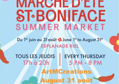 St-Boniface Summer Market • August 31, 2023